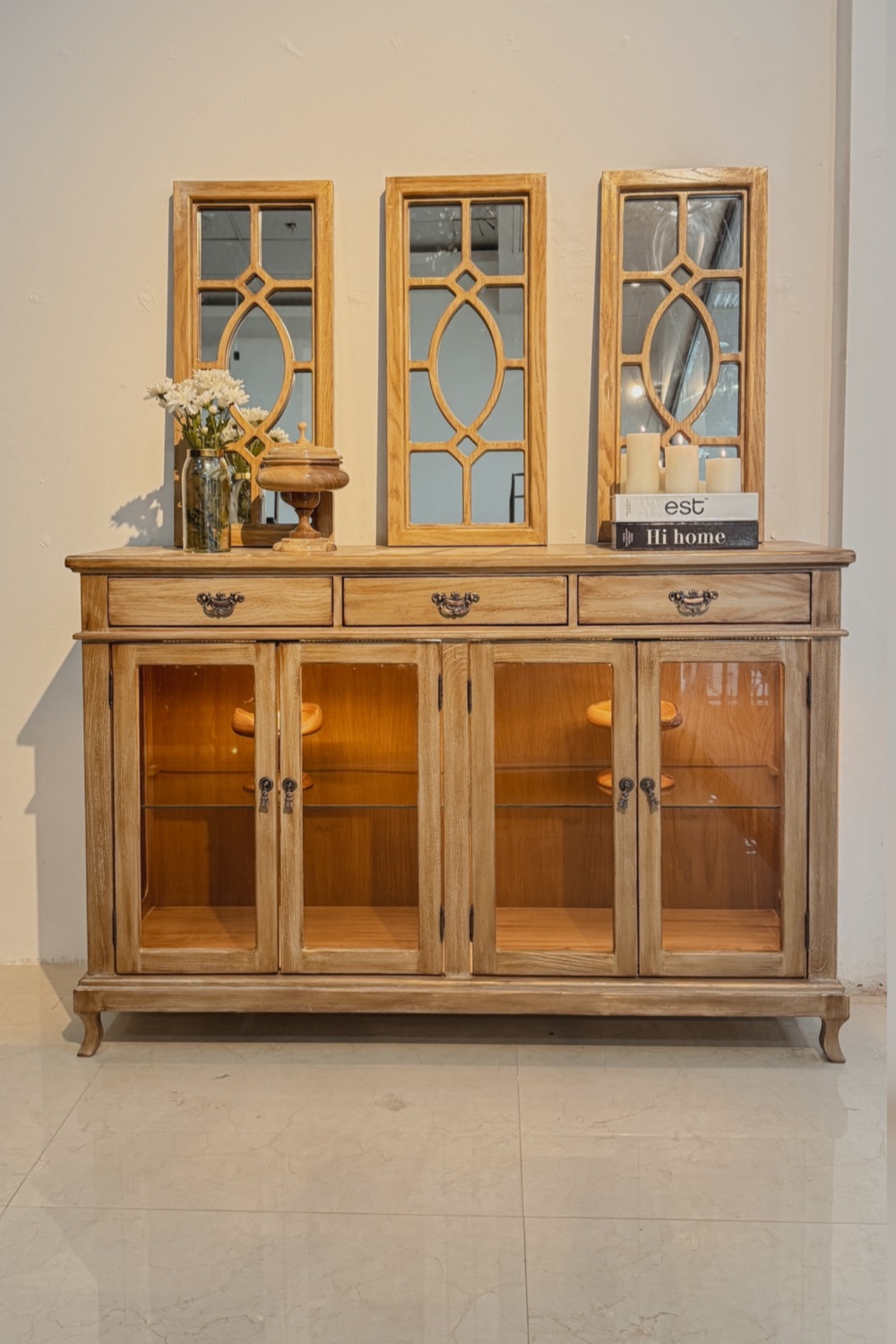 40 مدل شیک و تازه کنسول چوبی 86 کنسول چوبی (32)