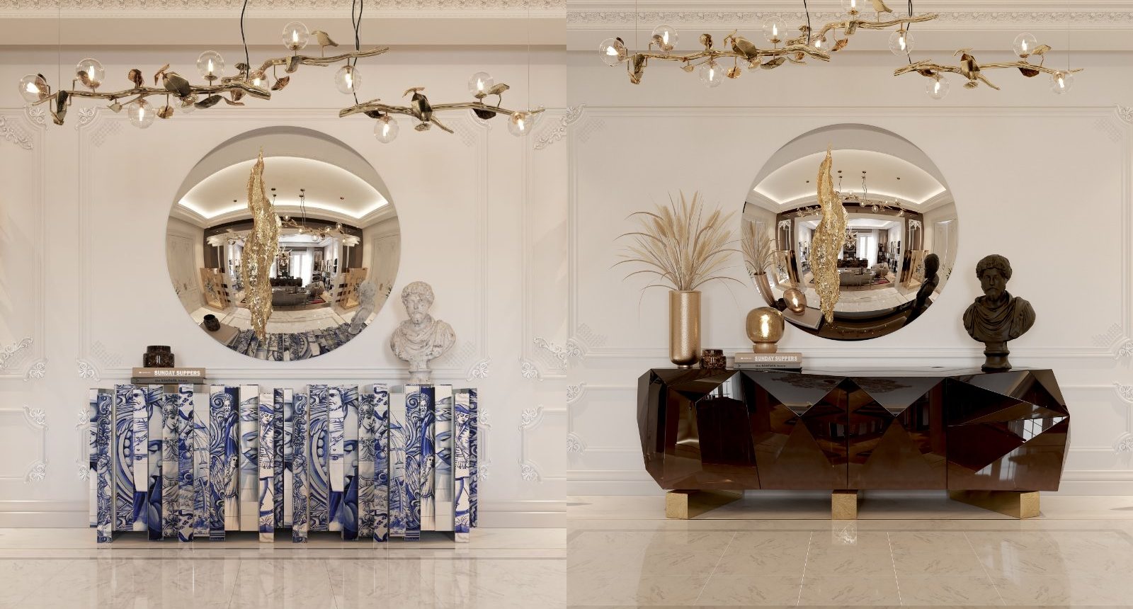 40 مدل شیک و تازه کنسول چوبی 118 کنسول چوبی (1)