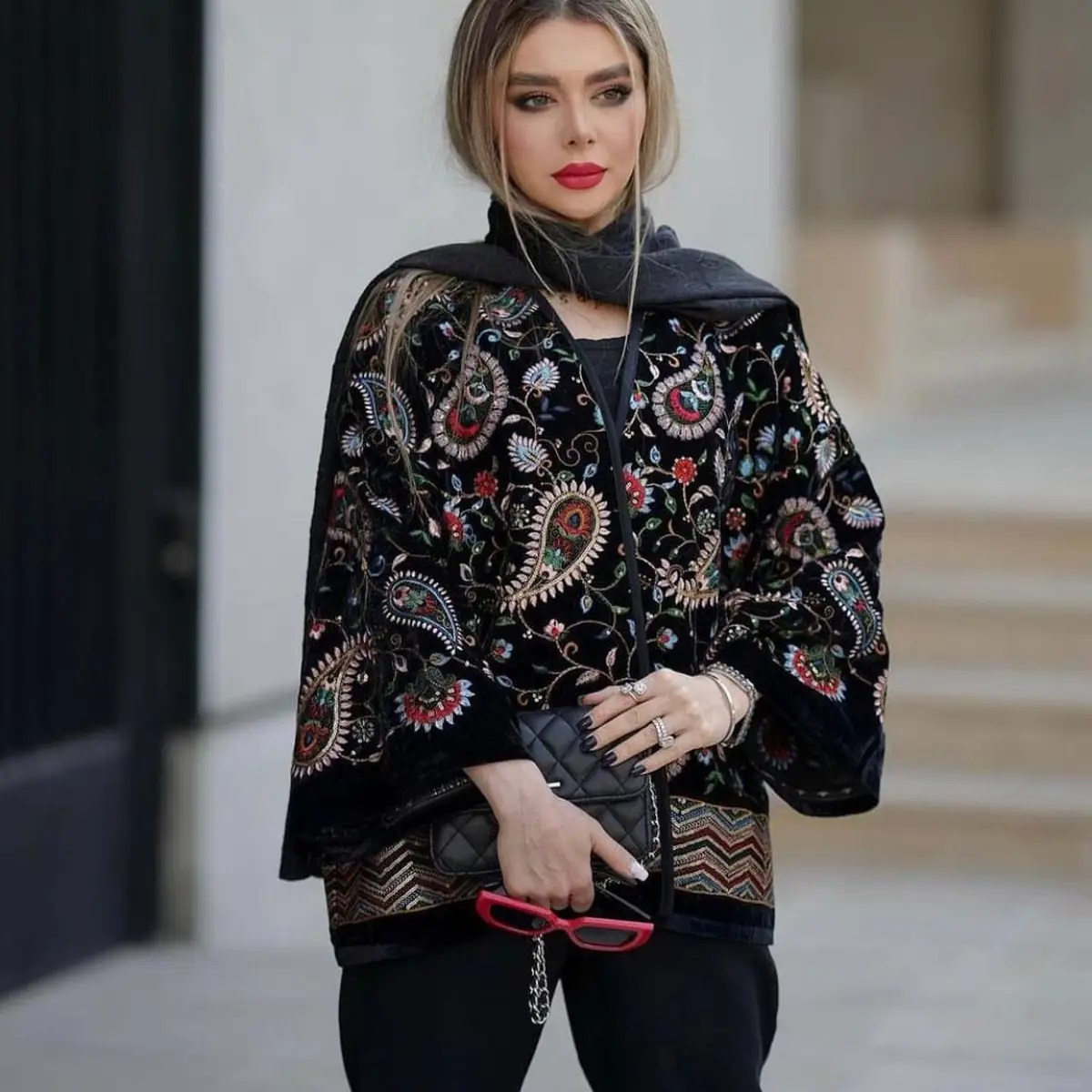 مانتو گلدوزی شده (10)