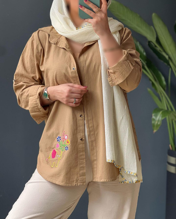 مانتو گلدوزی شده (15)