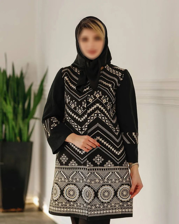 مانتو گلدوزی شده (34)