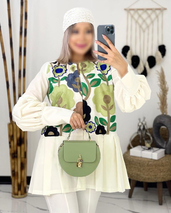 مانتو گلدوزی شده (50)