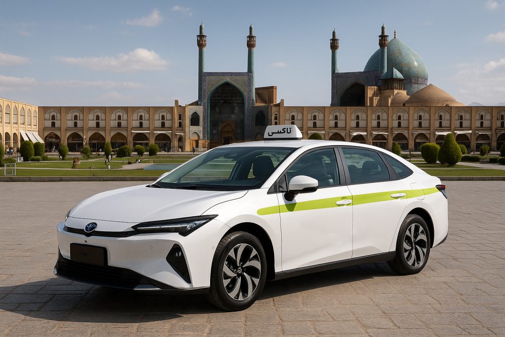 ورود تاکسی‌های برقی «دات‌وان» به اصفهان