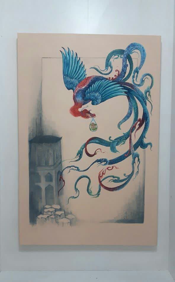 فرونشست به گالری آرین هنر معاصر رسید