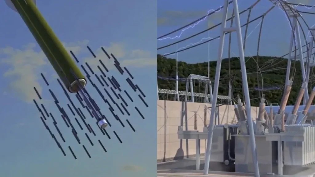 بمب خاموشی؛ چین برای نابودی شبکه‌های برق بمب گرافیتی می‌سازد + ویدیو