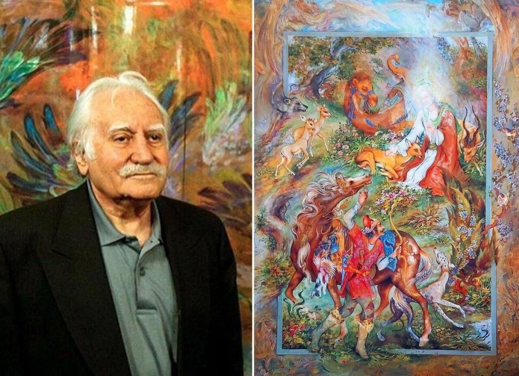 زندگی‌نامه کامل محمود فرشچیان | خالق مکتب نوین نگارگری ایرانی