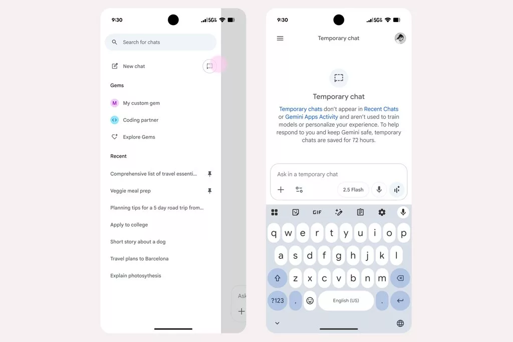 گوگل شخصی‌سازی گسترش یافتهتر جمینای را با قابلیت فراخوانی خودکار تاریخچه فراهم می‌سازد_اصفهانیا