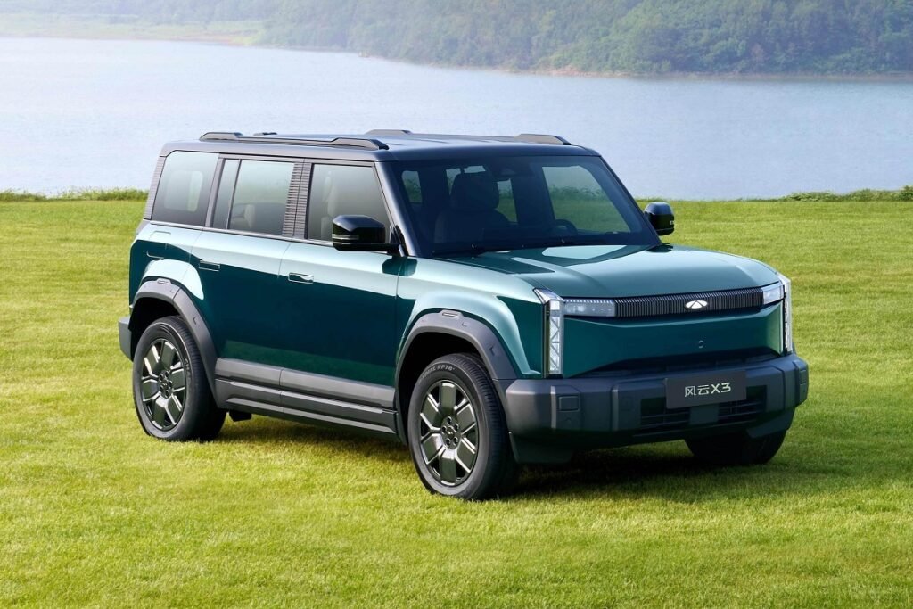 شاسی‌بلند همه برقی چری فالوین X3 با قیمت پایه ۱۲,۵۰۰ دلار در چین اراعه شد_اصفهانیا