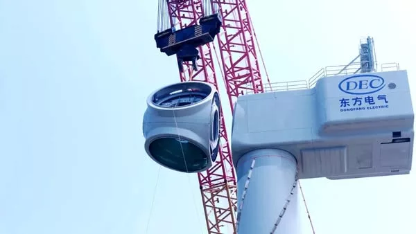 1756858363 49 قدرتمندترین توربین بادی جهان در چین با قابلیت فراهم برق.webp