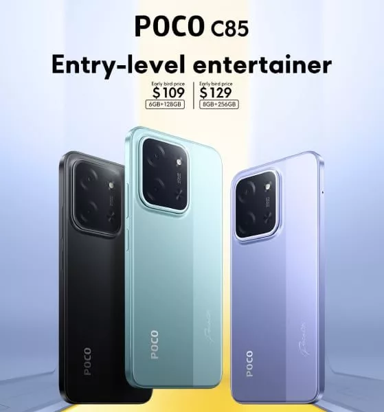 قیمت و مشخصات گوشی پوکو C85